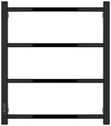 Электрический полотенцесушитель Сунержа Формат 26 60x50 17527-6050 цвет Чёрный-1