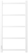 Электрический полотенцесушитель Сунержа Формат 26 80x40 30527-8040 цвет Матовый белый-1