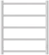 Электрический полотенцесушитель Сунержа Формат 27 60x50 30528-6050 цвет Матовый белый-1