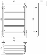 Электрический полотенцесушитель Сунержа Формат 30 60x40 00531-6040 Без покрытия-3