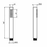 Ручной душ Fima Carlo Frattini Handshowers F2067OTCR цвет Хром-1