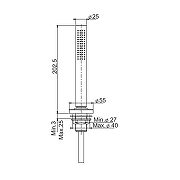 Душевой гарнитур Fima Carlo Frattini Shower set F2136CR цвет Хром-1