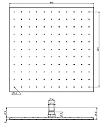 Верхний душ Fima Carlo Frattini Showerhead F2639/2HS цвет Шампань брашированная-1
