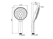 Ручной душ Fima Carlo Frattini Handshowers F2736CR цвет Хром-1
