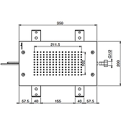 Верхний душ Fima Carlo Frattini Showerhead F2825CR цвет Хром-1