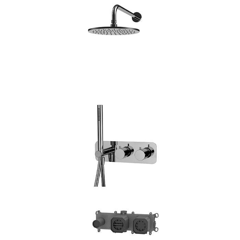 Душевая система Fima Carlo Frattini Shower systems F3149WX3R252SN с термостатом 
