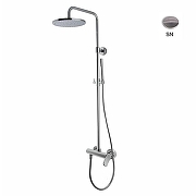 Душевая система Fima Carlo Frattini Flo F3805/2SN цвет Никель брашированный