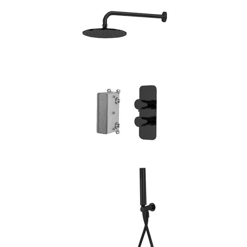 Душевая система Fima Carlo Frattini Shower systems F4409NS с термостатом 