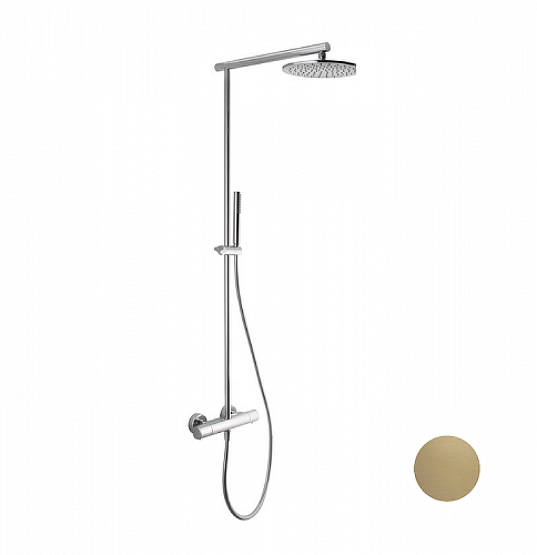 Душевая система Fima Carlo Frattini Shower column F4925/SWR256HS с термостатом 