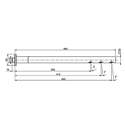 Верхний душ Fima Carlo Frattini Showerhead F5912SSN цвет Никель брашированный-1