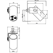 Верхний душ Fima Carlo Frattini Showerhead F5918CR цвет Хром-1
