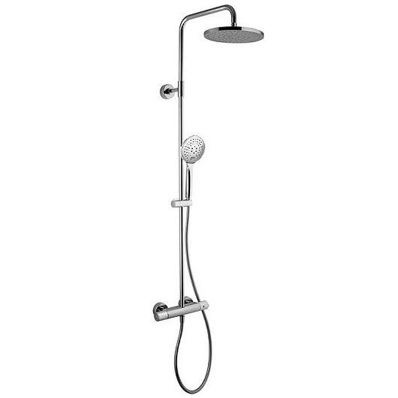 Душевая система Fima Carlo Frattini Shower column F3165/R258CR с термостатом 