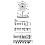 Душевая система Fima Carlo Frattini Shower systems F3188X4R40SN с термостатом цвет Никель брашированный-1