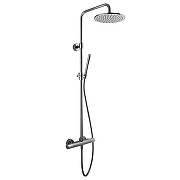 Душевая система Fima Carlo Frattini Shower column F3255/R256CR  с термостатом цвет Хром