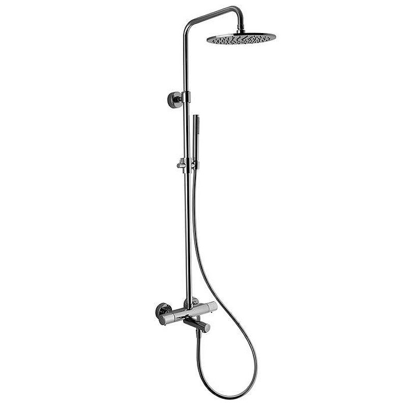 Душевая система Fima Carlo Frattini Shower column F4284/R253CR  с термостатом 