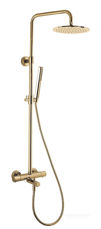 Душевая система Fima Carlo Frattini Shower column F4284/R253OR с термостатом 