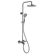 Душевая система Fima Carlo Frattini Shower column F4884/RP259CR  с термостатом цвет Хром
