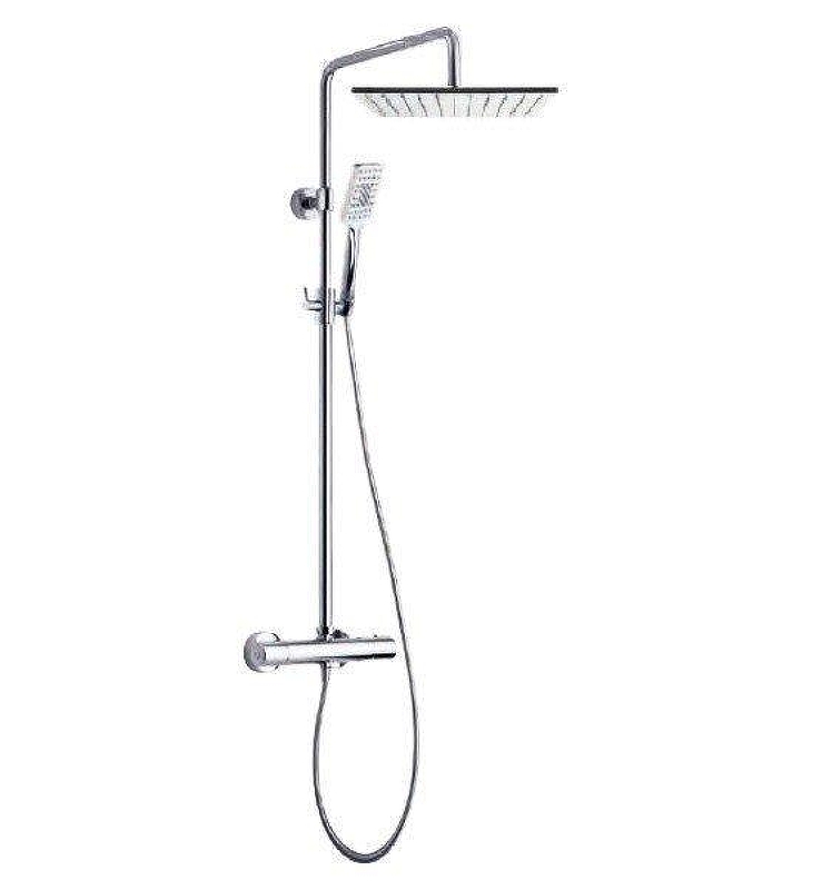 Душевая система Fima Carlo Frattini Shower column F4885/Q3010CR с термостатом 