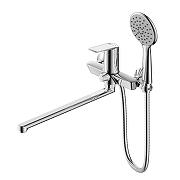 Смеситель для ванны Lemark Verba LM11451C универсальный цвет Хром