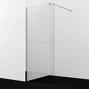 Душевая перегородка WasserKRAFT Rur 100 30W44 профиль цвет Хром стекло прозрачное