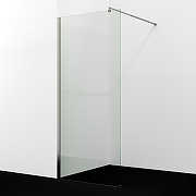 Душевая перегородка WasserKRAFT Rur 100 30W44BN профиль цвет Никель стекло прозрачное