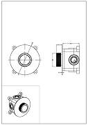 Смеситель для душа Boheme Tech 154-4-CR цвет Хром-1