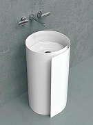 Раковина напольная Flaminia Mono Roll 44 MR44P цвет Белый-3