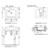 Раковина накладная Flaminia Acquagrande 60 5052/INC цвет Белый-5
