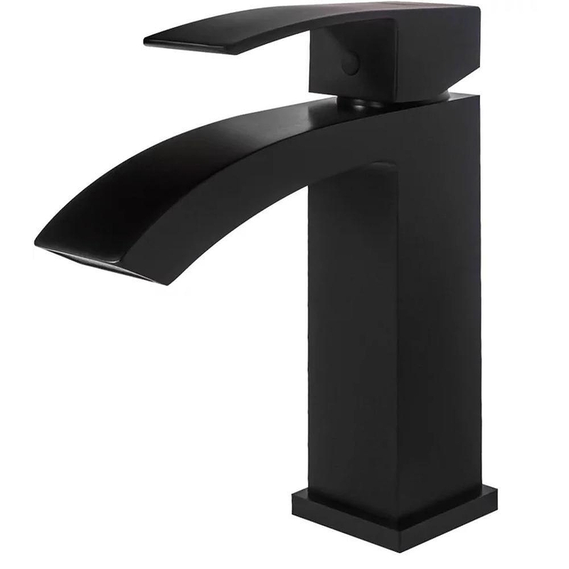 Смеситель для раковины Hansberge Cubito H1077BL 