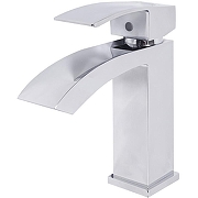 Смеситель для раковины Hansberge Cubito H1077C цвет Хром