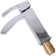 Смеситель для раковины Hansberge Cubito H1077C цвет Хром-4