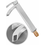 Смеситель для раковины Hansberge Cubito H2077C цвет Хром-5
