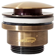 Донный клапан Hansberge H107BR click-clack цвет Бронза-2