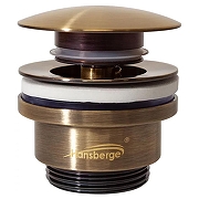 Донный клапан Hansberge H107BR click-clack цвет Бронза-3