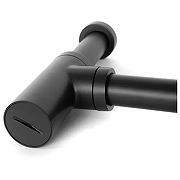 Сифон для раковины Hansberge H175BL цвет Черный матовый-3