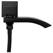 Душевая система Hansberge Cubito H6077BL с термостатом цвет Черный матовый-4