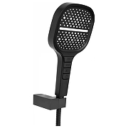 Душевая система Hansberge Cubito H6077BL с термостатом цвет Черный матовый-8