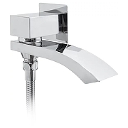 Душевая система Hansberge Cubito H6077C с термостатом цвет Хром-7