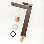 Смеситель для раковины Hansberge H2070BG цвет Графит-5