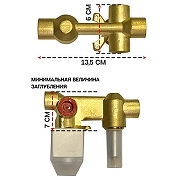 Душевая система Hansberge Cubito H6077W с термостатом цвет Белый Хром-9