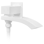 Душевая система Hansberge Cubito H6077WW с термостатом цвет Белый-7