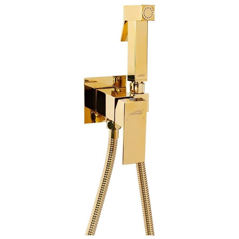 Гигиенический душ со смесителем Hansberge Cubito H3077GO 