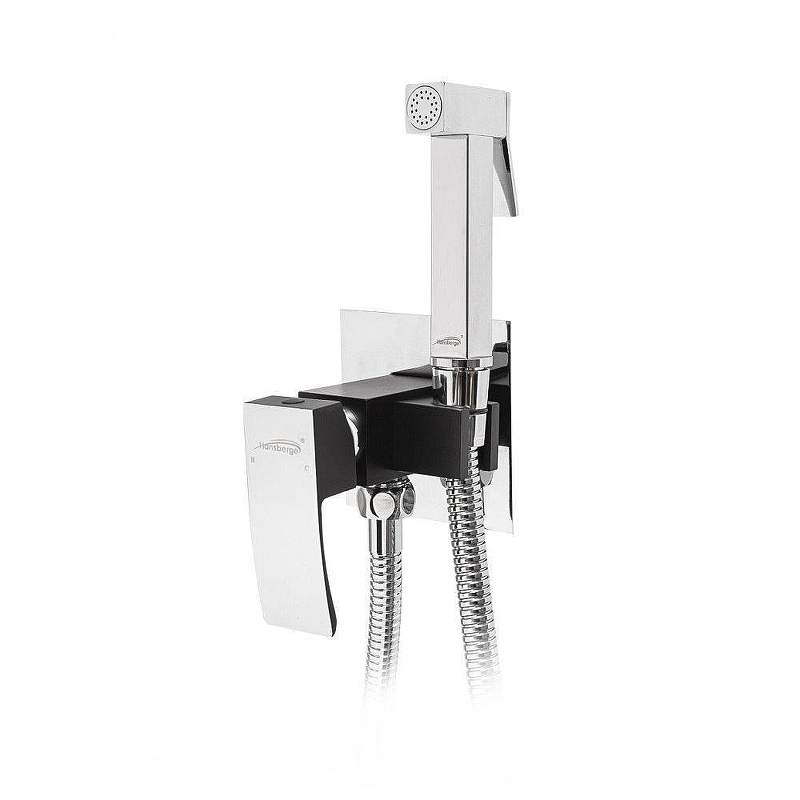 Гигиенический душ со смесителем Hansberge Cubito H3077BC 