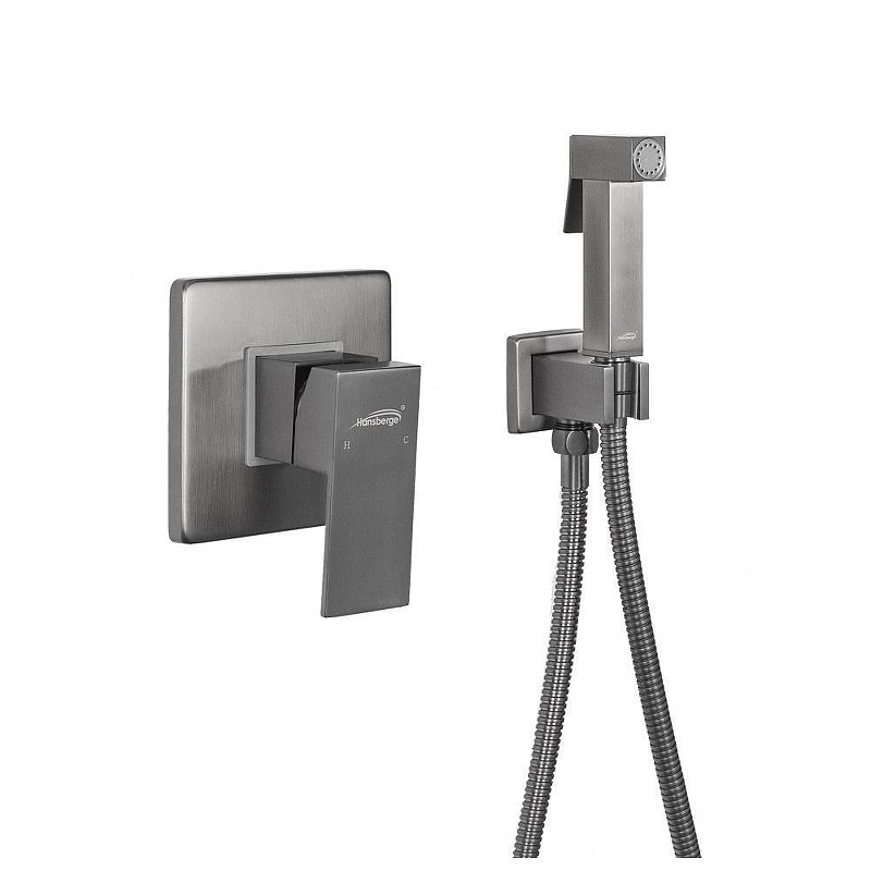 Гигиенический душ со смесителем Hansberge Cubito H3070BG 