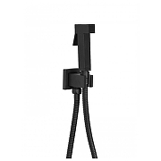 Гигиенический душ со смесителем Hansberge Cubito H3070BL цвет Черный матовый-4
