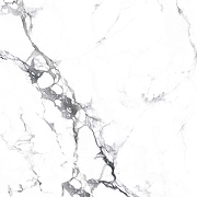 Керамогранит Arcadia Ceramica Borghini Silver CR4006-A белый карвинг 60х60 см-1