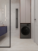 Керамогранит Arcadia Ceramica Anty Sky Grey FP1020-A светло-серый полированный 60х120 см-8