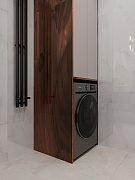 Керамогранит Arcadia Ceramica Anty Sky Grey FP1020-A светло-серый полированный 60х120 см-10