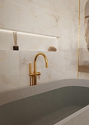 Керамогранит Arcadia Ceramica Anty Sky Beige FP1009-A бежевый полированный 60х120 см-10