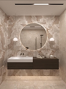 Керамогранит Arcadia Ceramica Rex Onyx Coffe FP1011-A коричневый с серым полированный 60х120 см-7